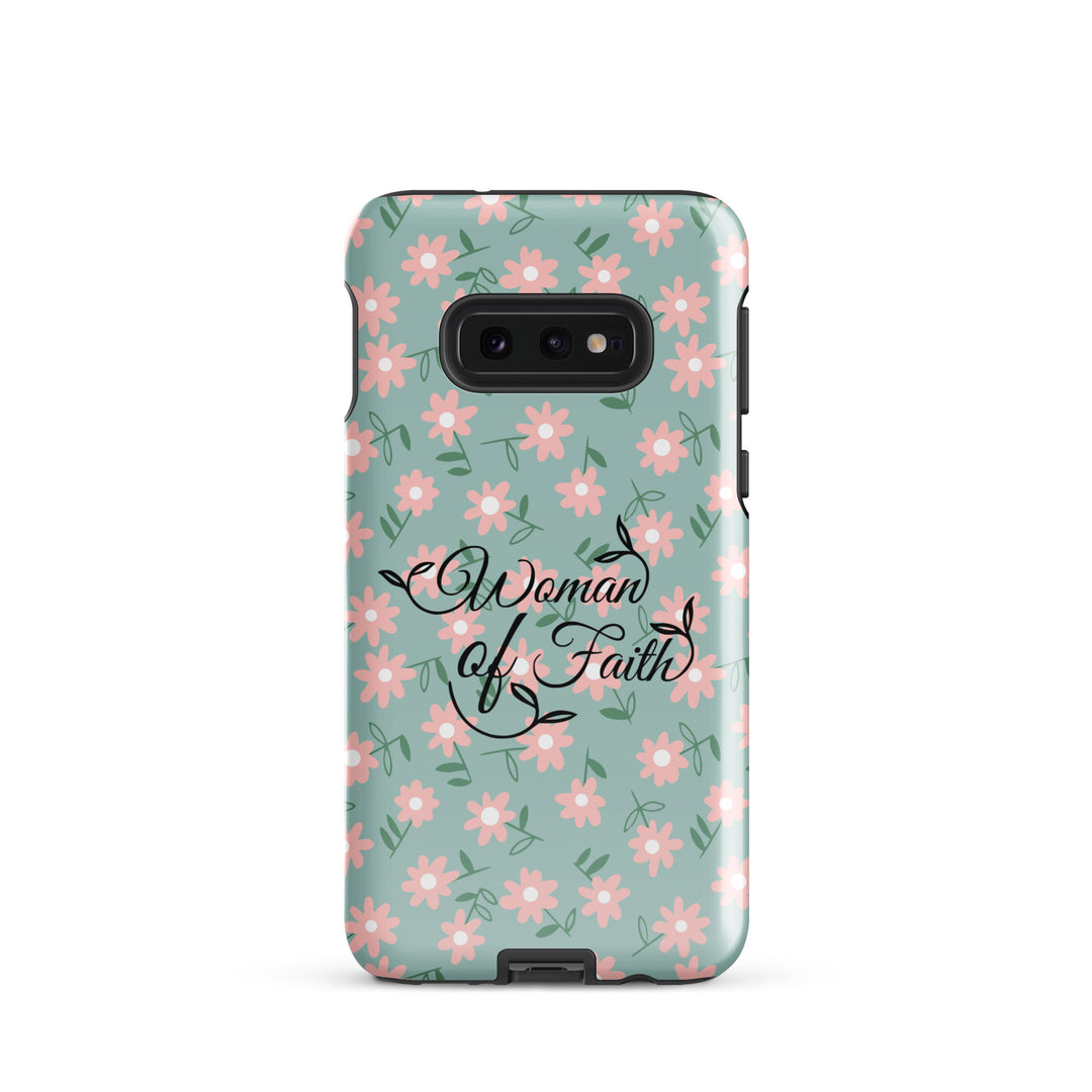 Christian Phone Case Woman of Faith Daisy for Samsung® Samsung® Phone Cases Glossy Samsung Galaxy S10e 