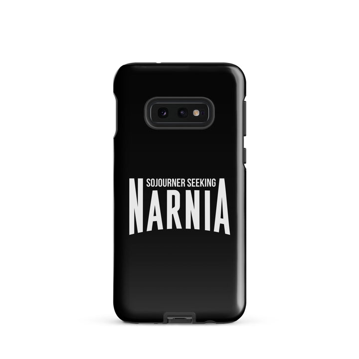 Christian Phone Case Sojourner Seeking Narnia Black for Samsung® Samsung® Phone Cases Glossy Samsung Galaxy S10e 