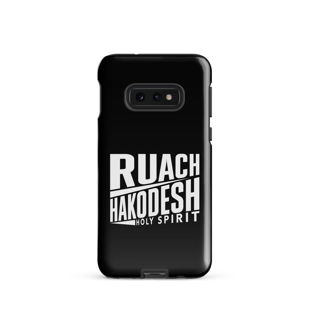 Christian Phone Case Ruach Hakodesh Holy Spirit Black for Samsung® Samsung® Phone Cases Glossy Samsung Galaxy S10e 