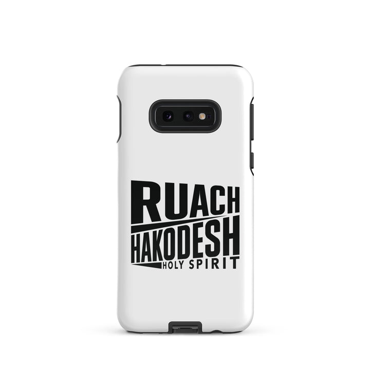 Christian Phone Case Ruach Hakodesh Holy Spirit White for Samsung® Samsung® Phone Cases Glossy Samsung Galaxy S10e 