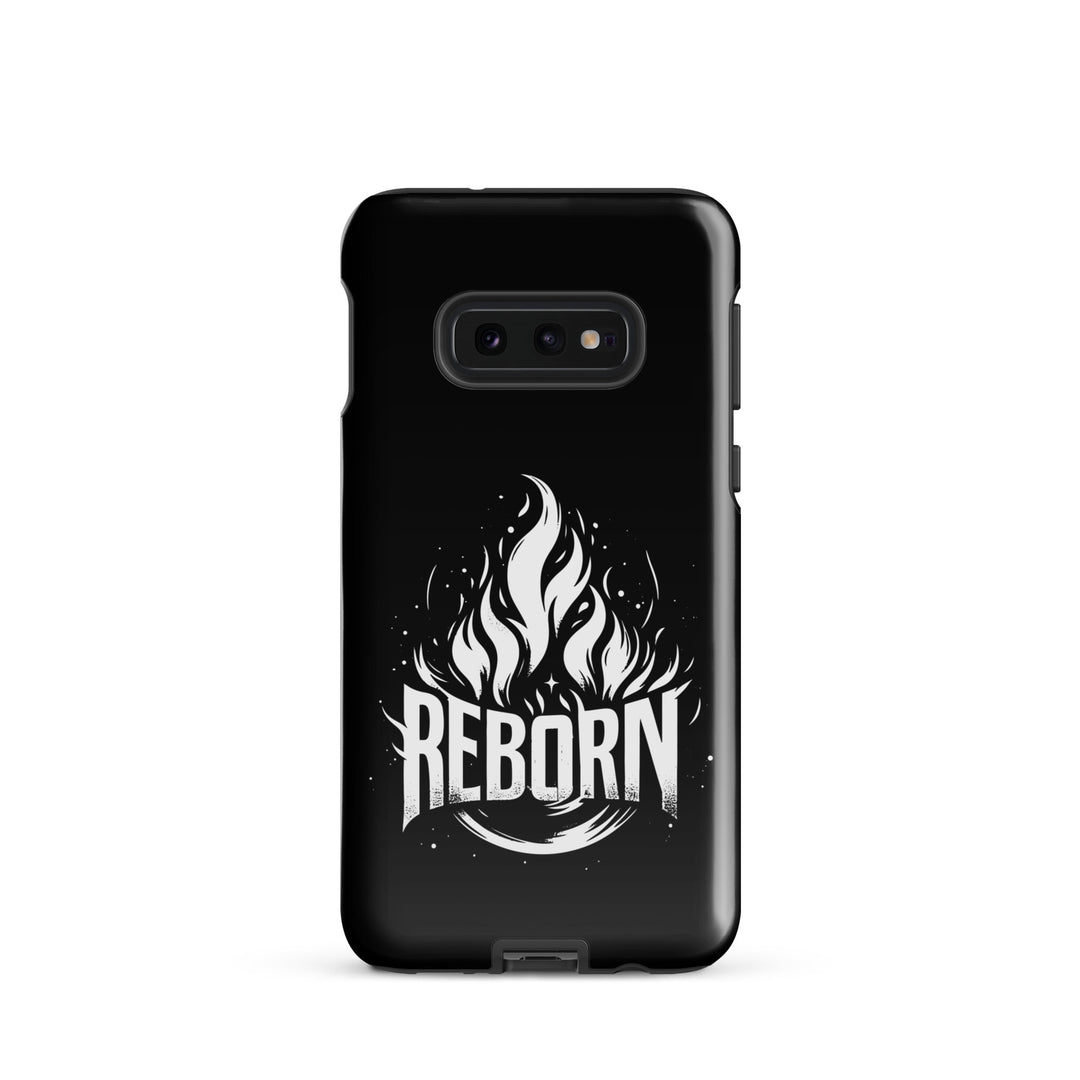 Christian Phone Case Reborn Black for Samsung® Samsung® Phone Cases Glossy Samsung Galaxy S10e 