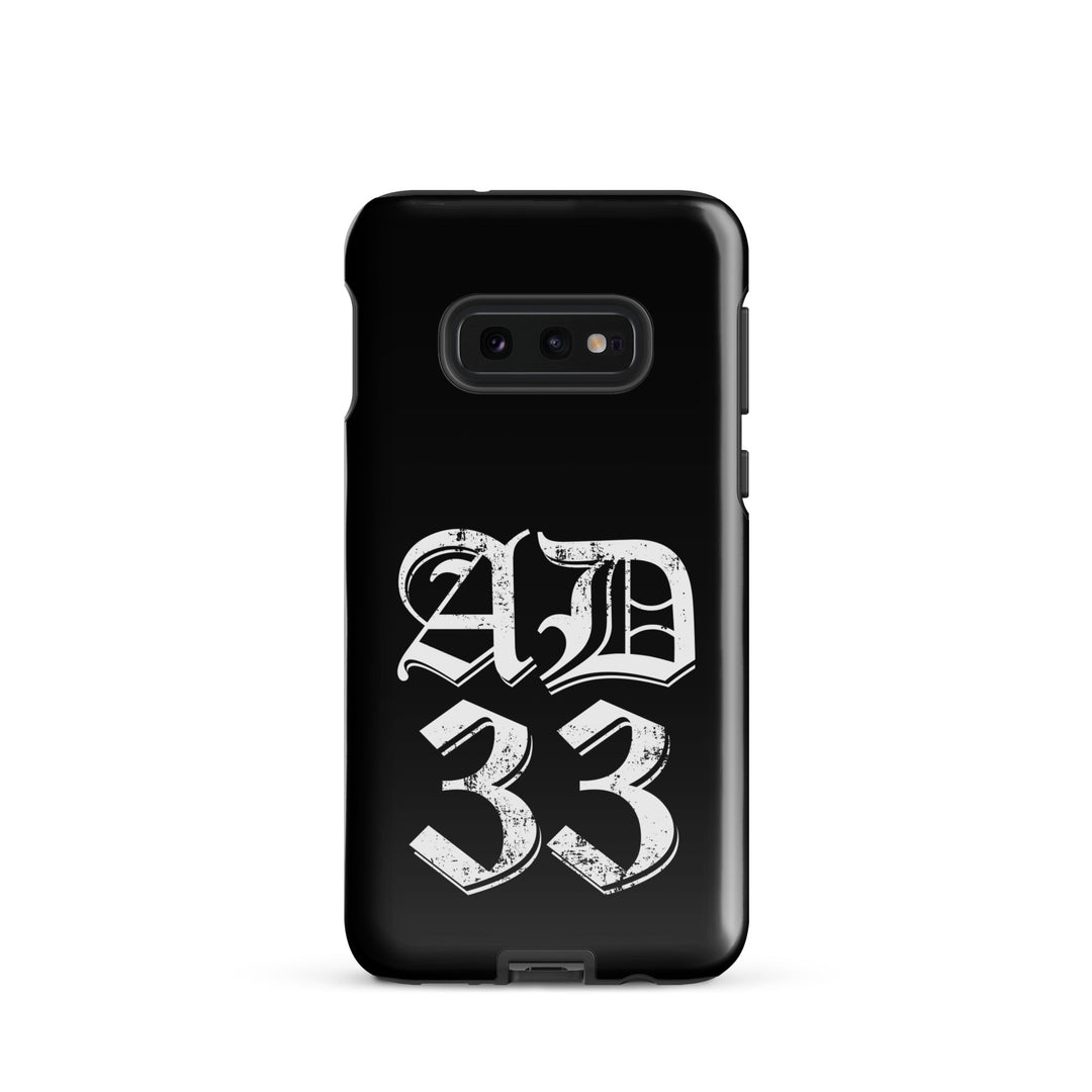 Christian Phone Case AD 33 Old English Black for Samsung® Samsung® Phone Cases Glossy Samsung Galaxy S10e 