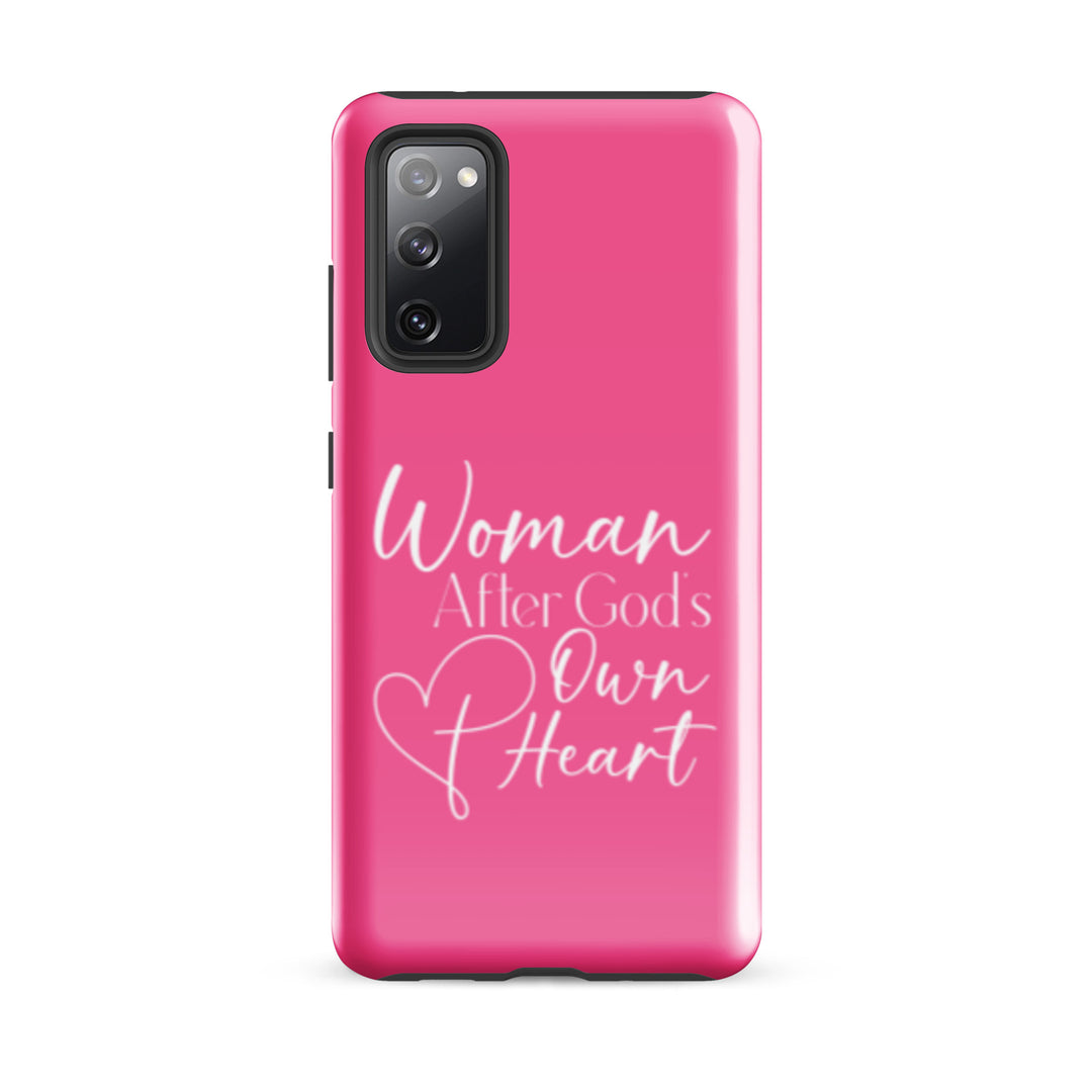 Christian Phone Case Woman After God's Heart for Samsung® Samsung® Phone Cases Glossy Samsung Galaxy S20 FE 