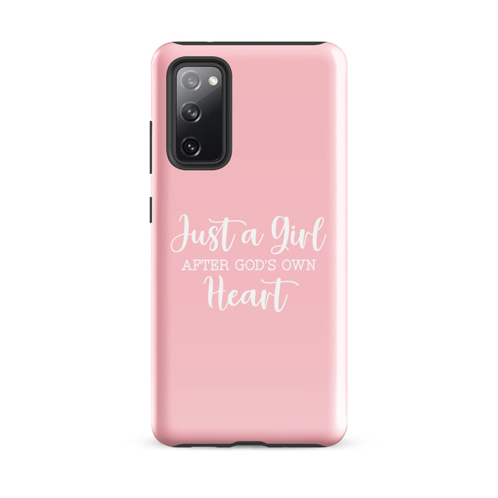 Christian Phone Case Girl After God's Heart for Samsung® Samsung® Phone Cases Glossy Samsung Galaxy S20 FE 