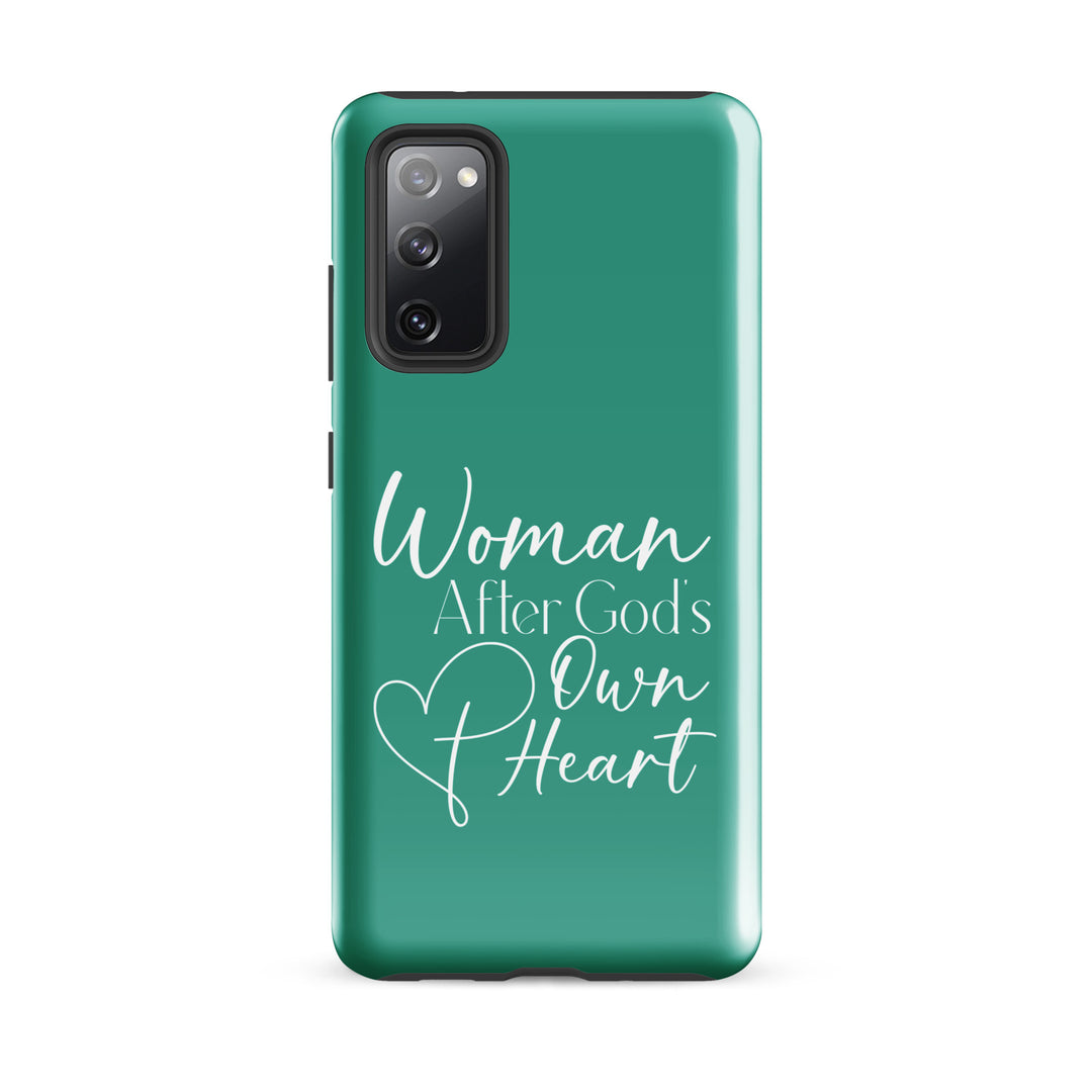 Christian Phone Case Woman After God's Heart for Samsung® Samsung® Phone Cases Glossy Samsung Galaxy S20 FE 