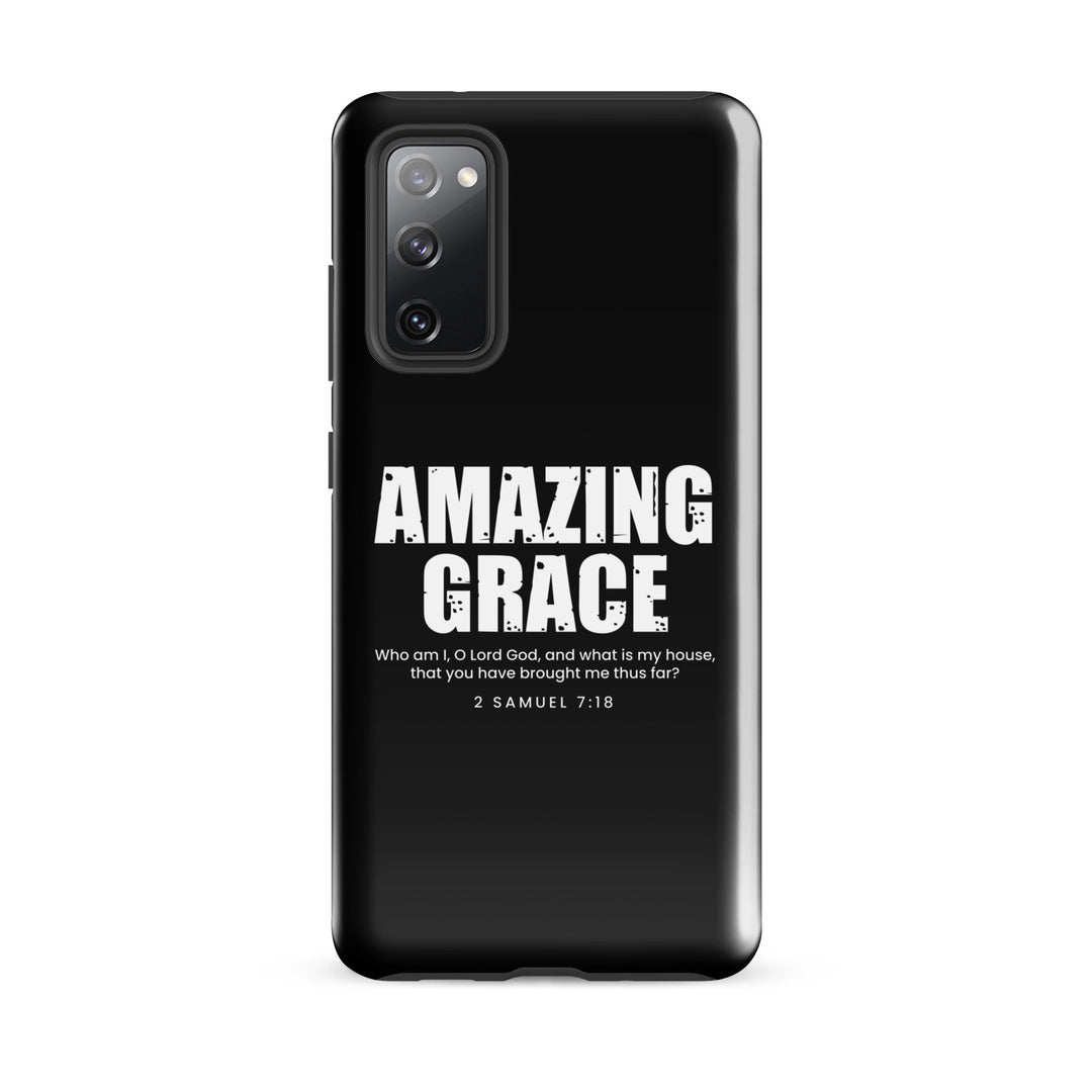 Christian Phone Case Amazing Grace for Samsung® Samsung® Phone Cases Glossy Samsung Galaxy S20 FE 