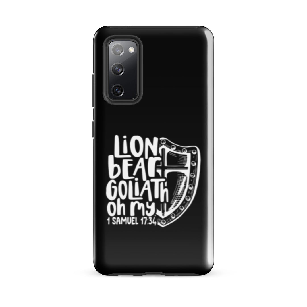 Christian Phone Case Lion Bear Goliath Oh My for Samsung® Samsung® Phone Cases Glossy Samsung Galaxy S20 FE 