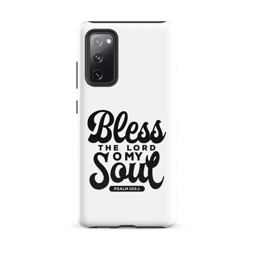 Christian Phone Case Bless The Lord for Samsung® Samsung® Phone Cases Glossy Samsung Galaxy S20 FE 