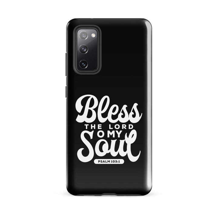 Christian Phone Case Bless The Lord for Samsung® Samsung® Phone Cases Glossy Samsung Galaxy S20 FE 