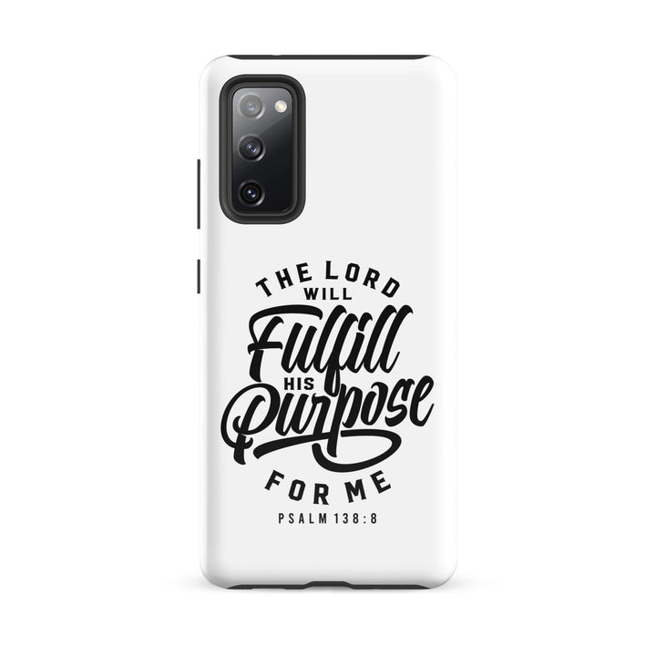 Christian Phone Case Fulfill His Purpose for Samsung® Samsung® Phone Cases Glossy Samsung Galaxy S20 FE 