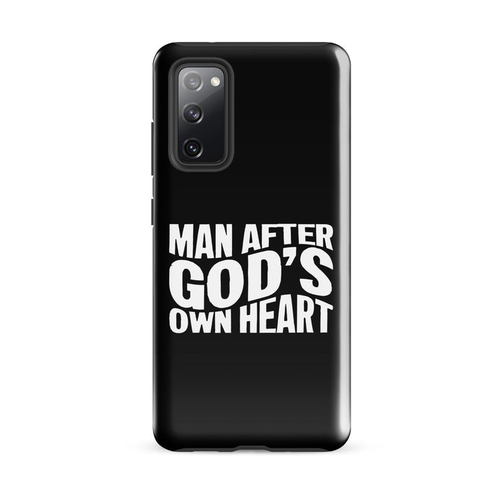 Christian Phone Case Man After God's Heart for Samsung® Samsung® Phone Cases Glossy Samsung Galaxy S20 FE 