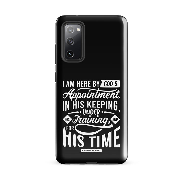 Christian Phone Case His Time Black for Samsung® Samsung® Phone Cases Glossy Samsung Galaxy S20 FE 