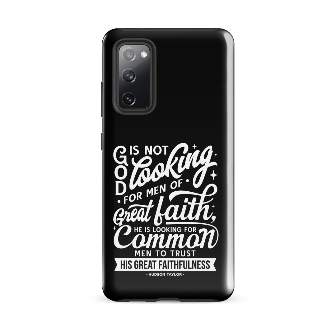 Christian Phone Case Common Men Black for Samsung® Samsung® Phone Cases Glossy Samsung Galaxy S20 FE 