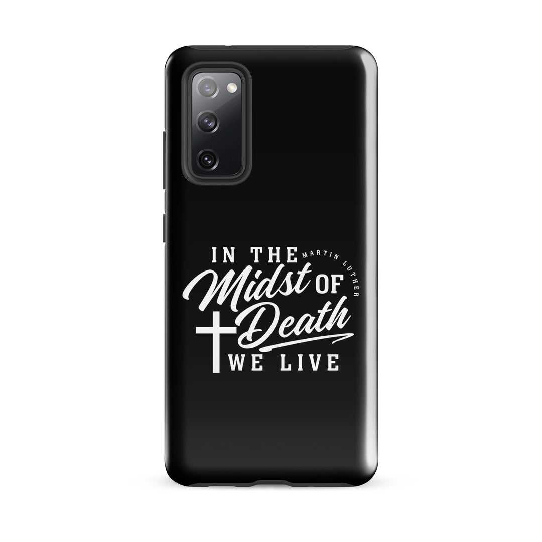 Christian Phone Case Midst of Death Black for Samsung® Samsung® Phone Cases Glossy Samsung Galaxy S20 FE 