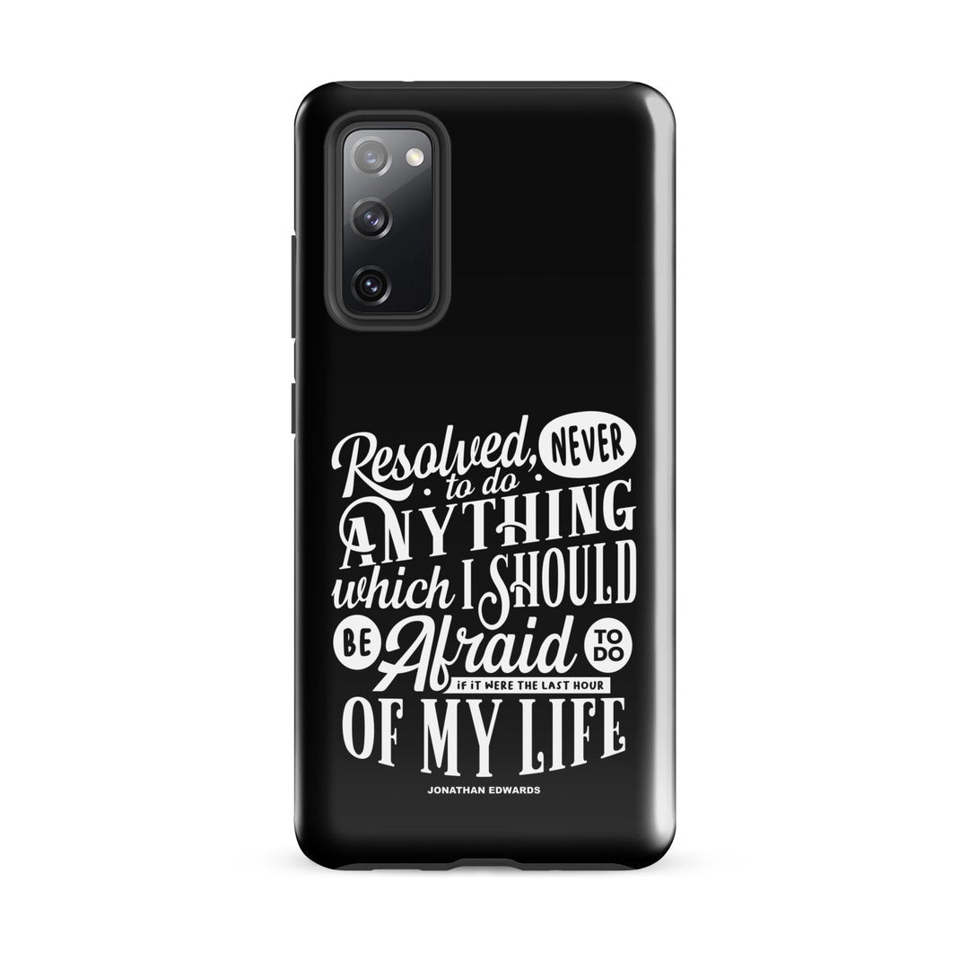 Christian Phone Case Last Hour Black for Samsung® Samsung® Phone Cases Glossy Samsung Galaxy S20 FE 