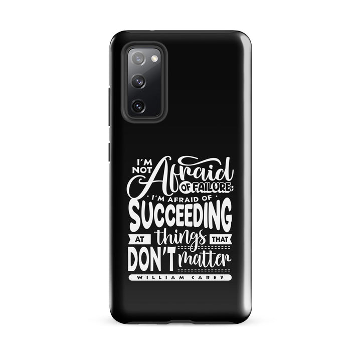 Christian Phone Case Things That Matter Black for Samsung® Samsung® Phone Cases Glossy Samsung Galaxy S20 FE 