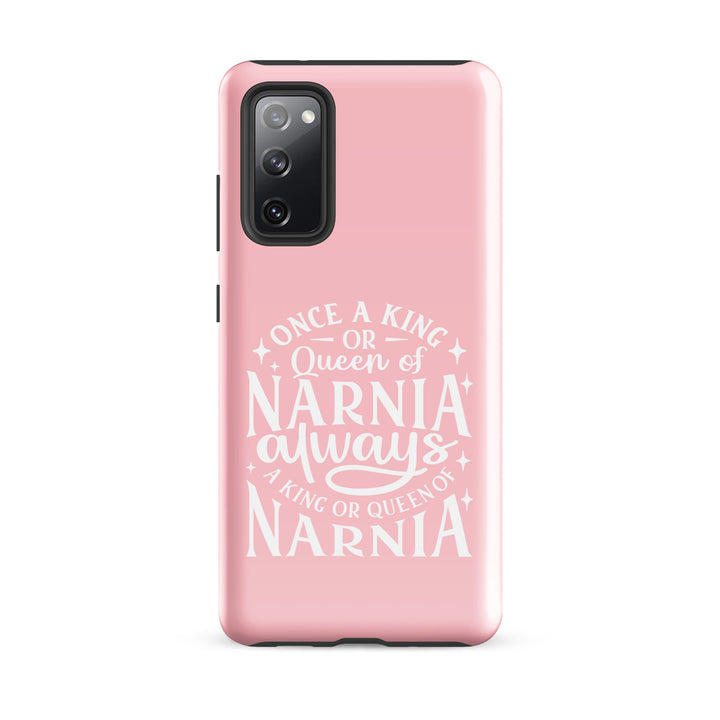 Christian Phone Case King or Queen Narnia Pink for Samsung® Samsung® Phone Cases Glossy Samsung Galaxy S20 FE 