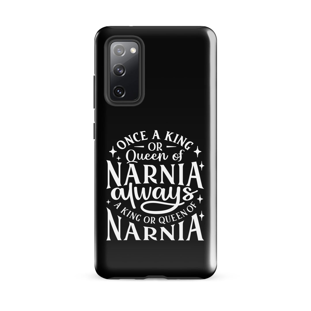 Christian Phone Case King or Queen Narnia Black for Samsung® Samsung® Phone Cases Glossy Samsung Galaxy S20 FE 