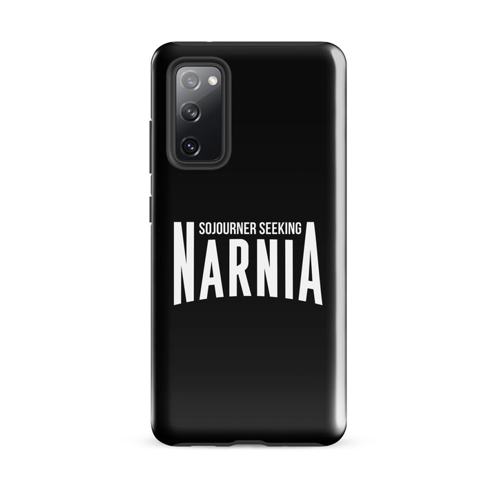 Christian Phone Case Sojourner Seeking Narnia Black for Samsung® Samsung® Phone Cases Glossy Samsung Galaxy S20 FE 