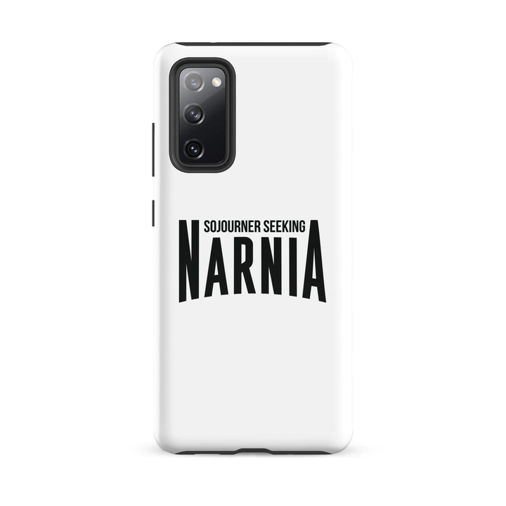 Christian Phone Case Sojourner Seeking Narnia White for Samsung® Samsung® Phone Cases Glossy Samsung Galaxy S20 FE 