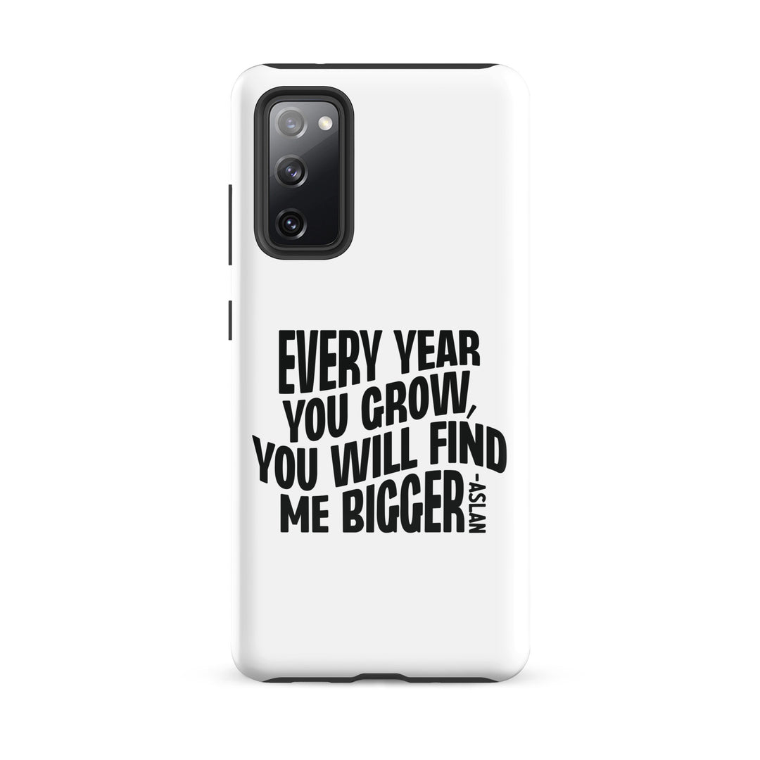 Christian Phone Case Every Year You Grow White for Samsung® Samsung® Phone Cases Glossy Samsung Galaxy S20 FE 