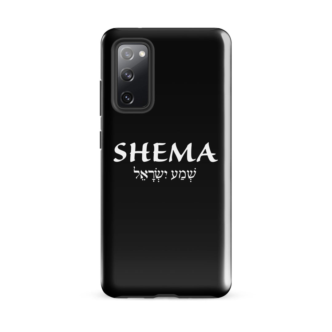 Christian Phone Case Shema Hebrew Black for Samsung® Samsung® Phone Cases Glossy Samsung Galaxy S20 FE 