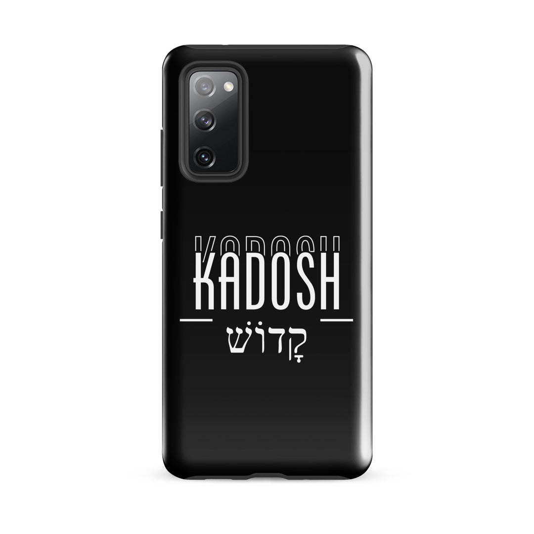 Christian Phone Case Kadosh Hebrew Black for Samsung® Samsung® Phone Cases Glossy Samsung Galaxy S20 FE 