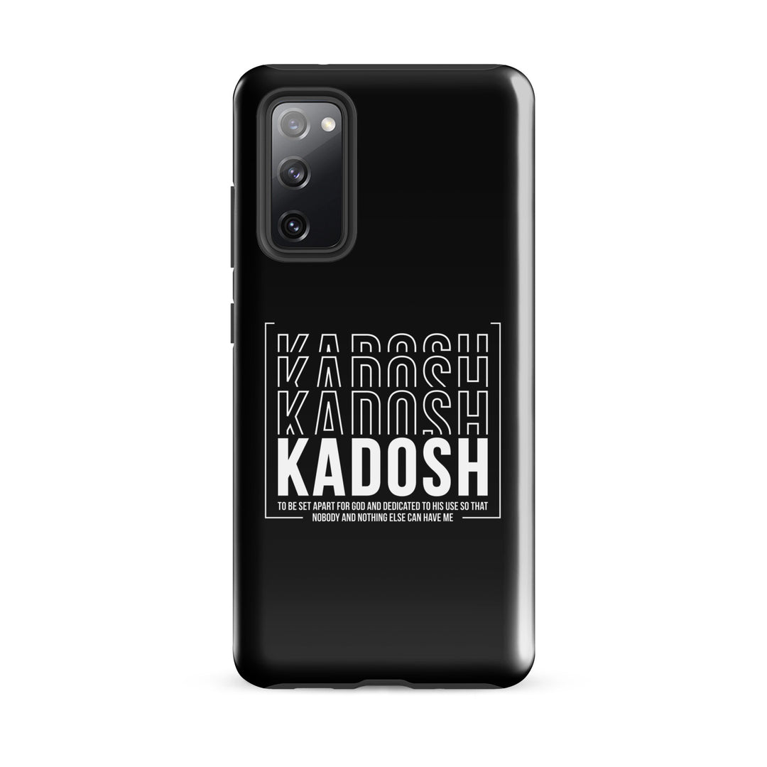 Christian Phone Case Kadosh Dedicated To His Use Black for Samsung® Samsung® Phone Cases Glossy Samsung Galaxy S20 FE 