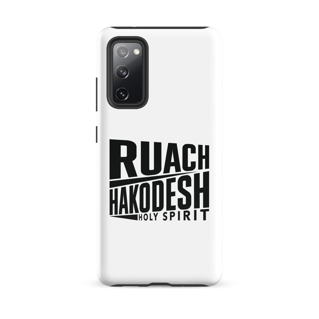 Christian Phone Case Ruach Hakodesh Holy Spirit White for Samsung® Samsung® Phone Cases Glossy Samsung Galaxy S20 FE 