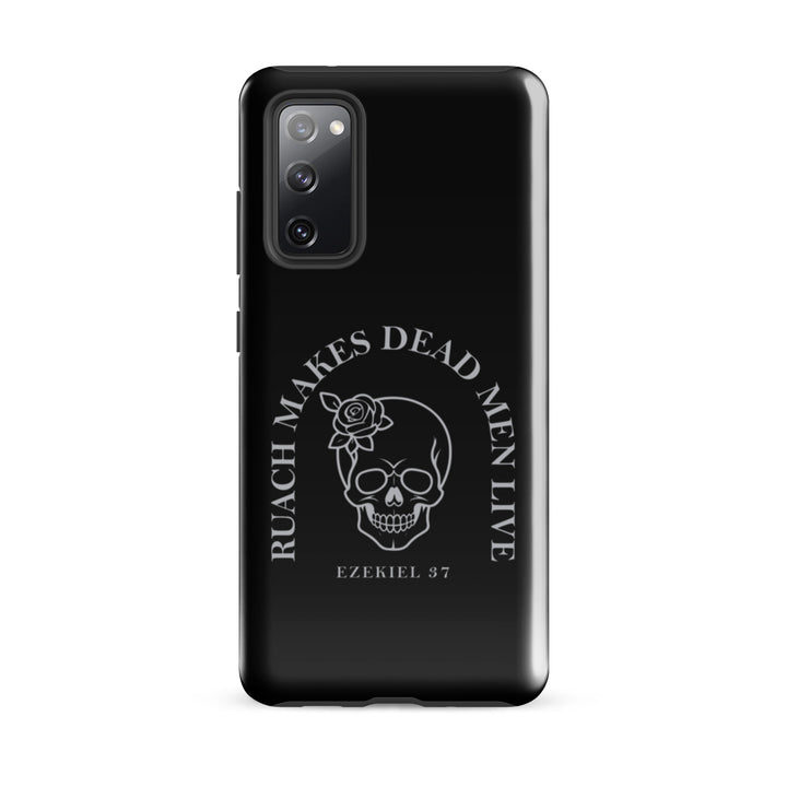 Christian Phone Case Ruach Makes Dead Men Live Black for Samsung® Samsung® Phone Cases Glossy Samsung Galaxy S20 FE 