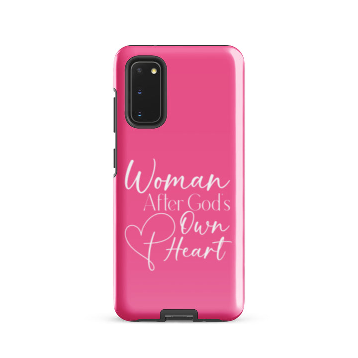 Christian Phone Case Woman After God's Heart for Samsung® Samsung® Phone Cases Glossy Samsung Galaxy S20 