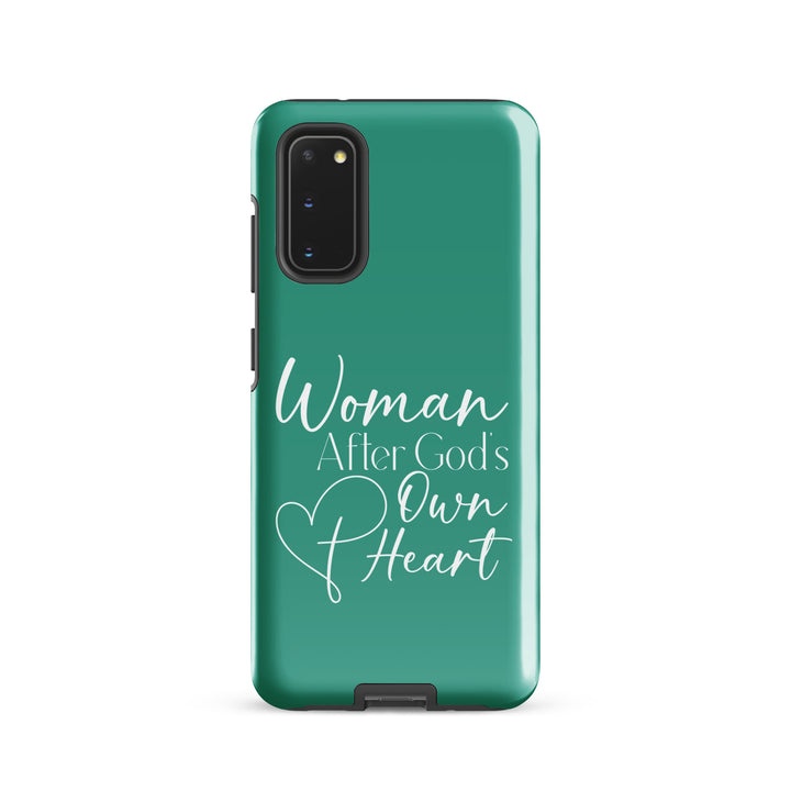 Christian Phone Case Woman After God's Heart for Samsung® Samsung® Phone Cases Glossy Samsung Galaxy S20 