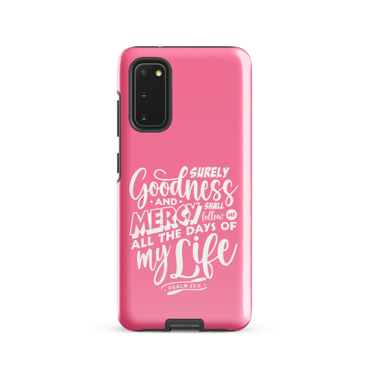 Christian Phone Case Goodness and Mercy for Samsung® Samsung® Phone Cases Glossy Samsung Galaxy S20 