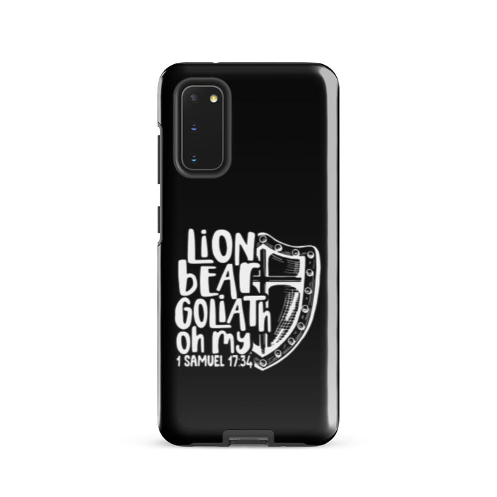 Christian Phone Case Lion Bear Goliath Oh My for Samsung® Samsung® Phone Cases Glossy Samsung Galaxy S20 