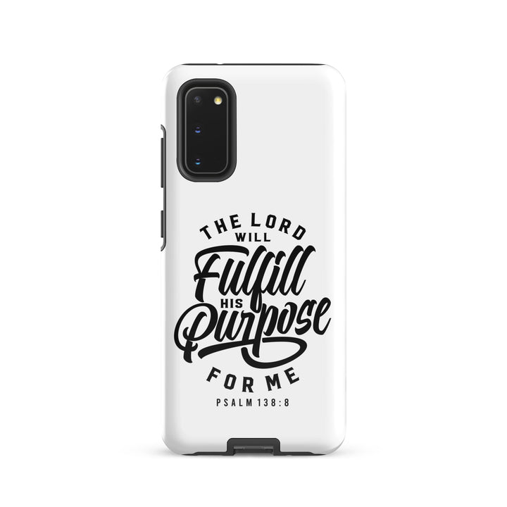 Christian Phone Case Fulfill His Purpose for Samsung® Samsung® Phone Cases Glossy Samsung Galaxy S20 