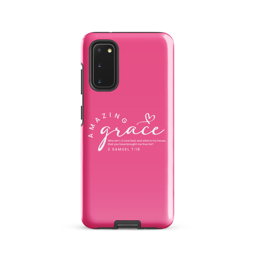 Christian Phone Case Amazing Grace Pink for Samsung® Samsung® Phone Cases Glossy Samsung Galaxy S20 