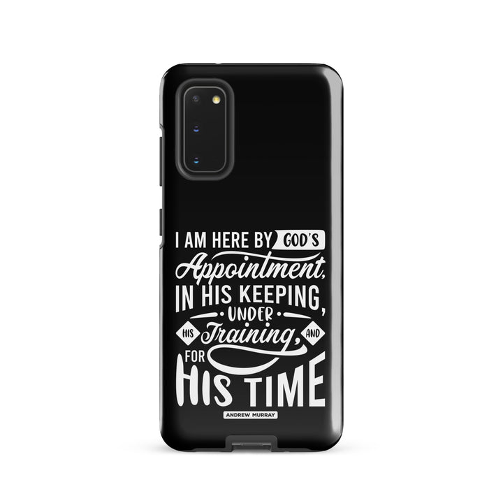 Christian Phone Case His Time Black for Samsung® Samsung® Phone Cases Glossy Samsung Galaxy S20 