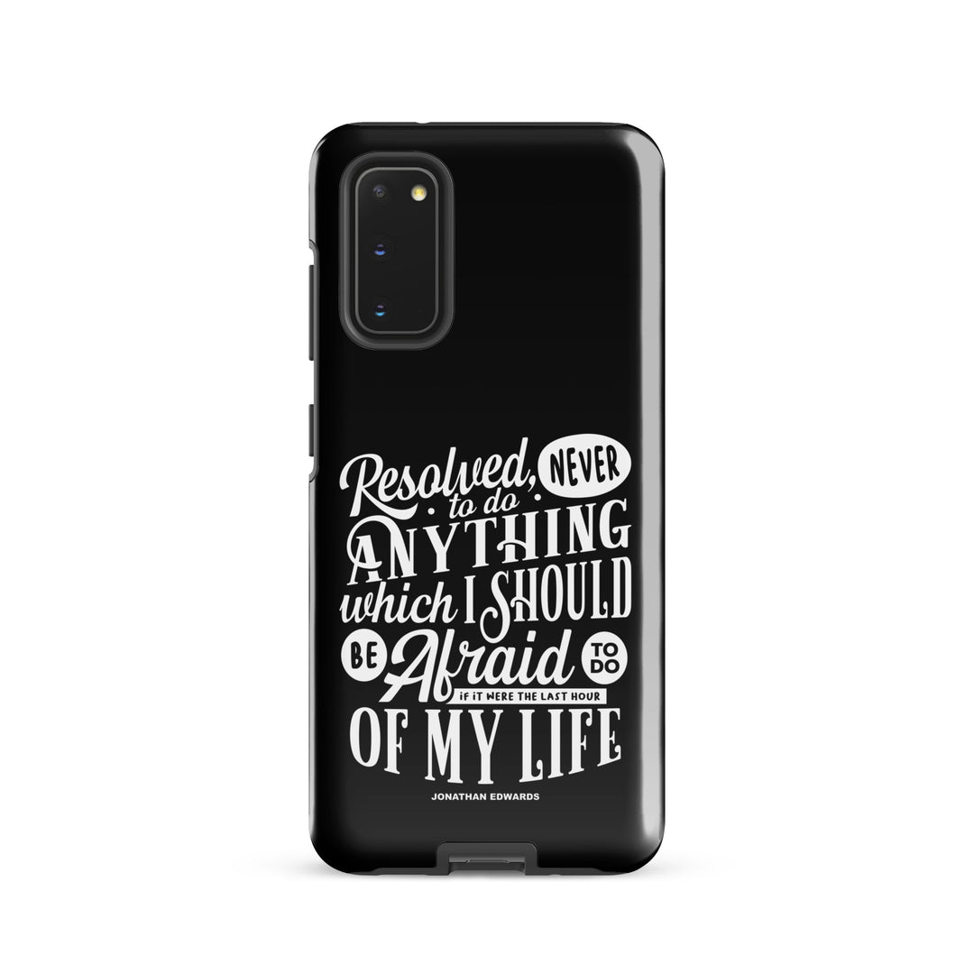 Christian Phone Case Last Hour Black for Samsung® Samsung® Phone Cases Glossy Samsung Galaxy S20 