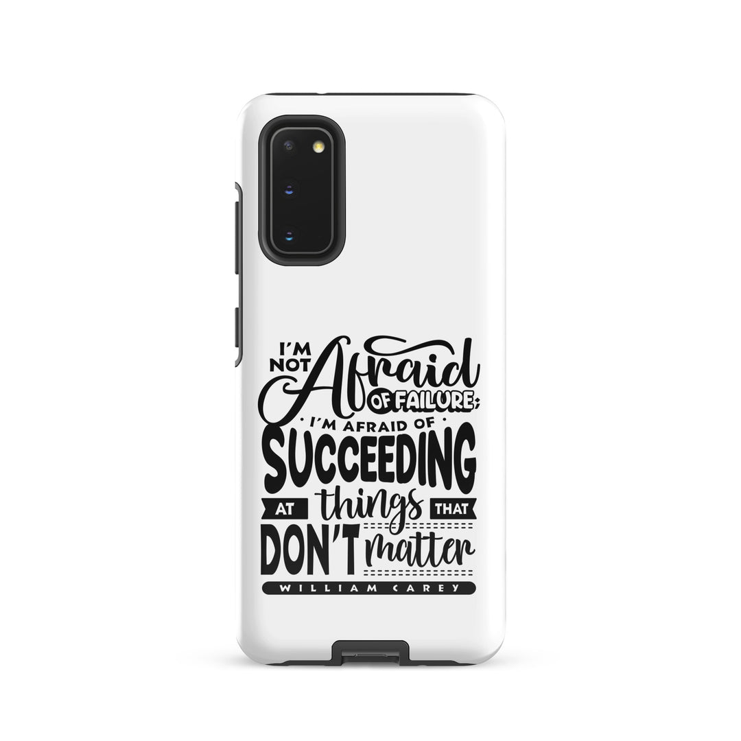 Christian Phone Case Things That Matter White for Samsung® Samsung® Phone Cases Glossy Samsung Galaxy S20 