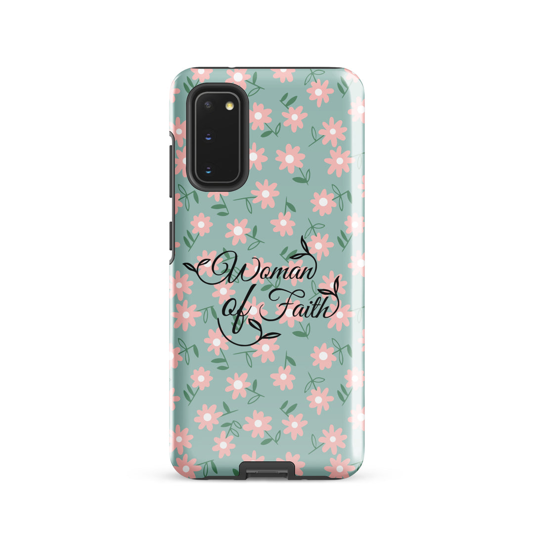 Christian Phone Case Woman of Faith Daisy for Samsung® Samsung® Phone Cases Glossy Samsung Galaxy S20 