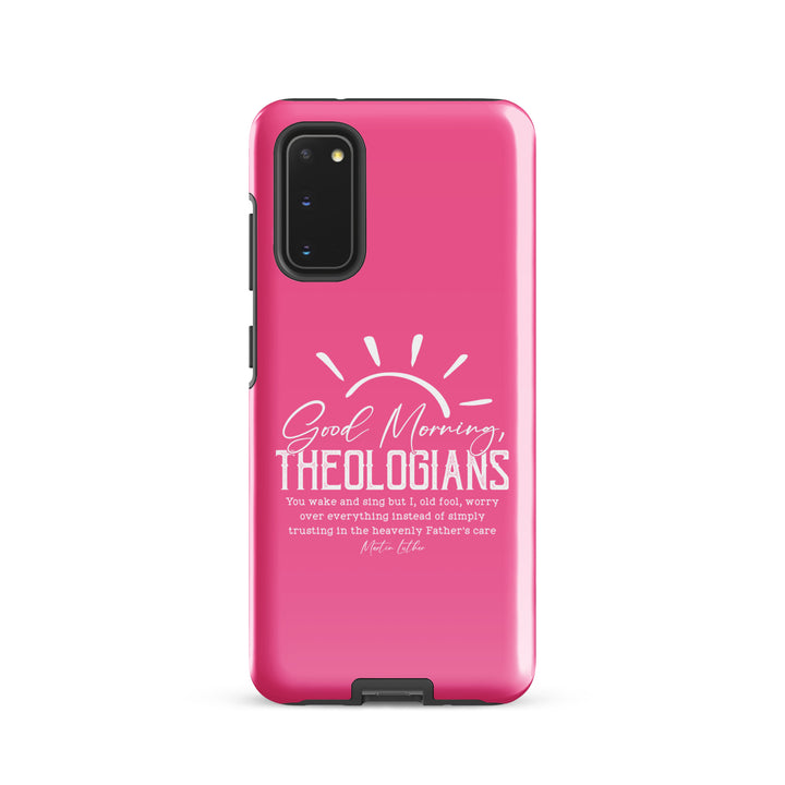 Christian Phone Case Luther's Theologians Pink for Samsung® Samsung® Phone Cases Glossy Samsung Galaxy S20 