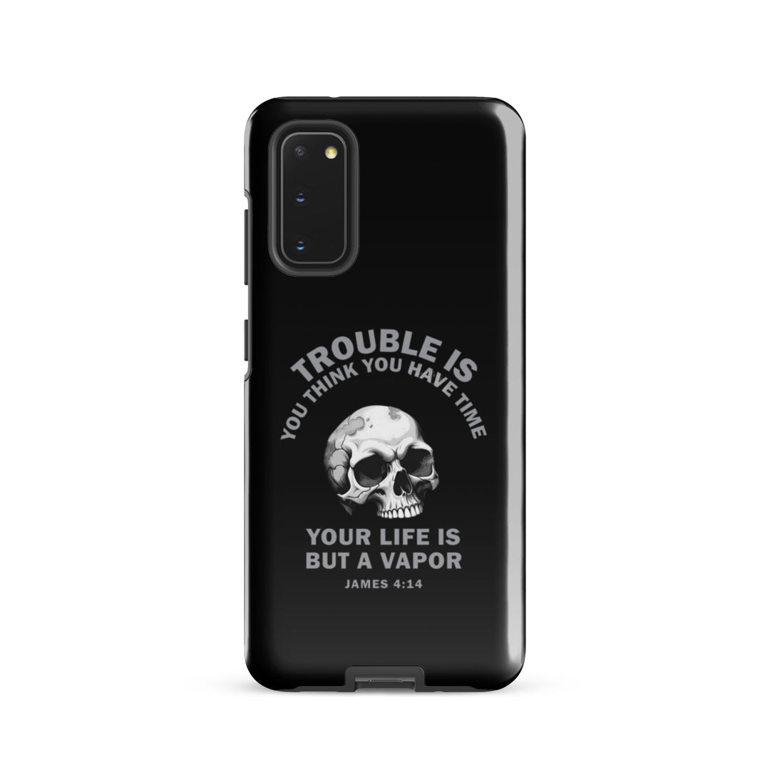 Christian Phone Case Life Is Vapor Black for Samsung® Samsung® Phone Cases Glossy Samsung Galaxy S20 