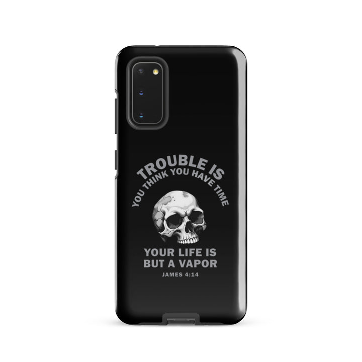 Christian Phone Case Life Is Vapor Black for Samsung® Samsung® Phone Cases Glossy Samsung Galaxy S20 