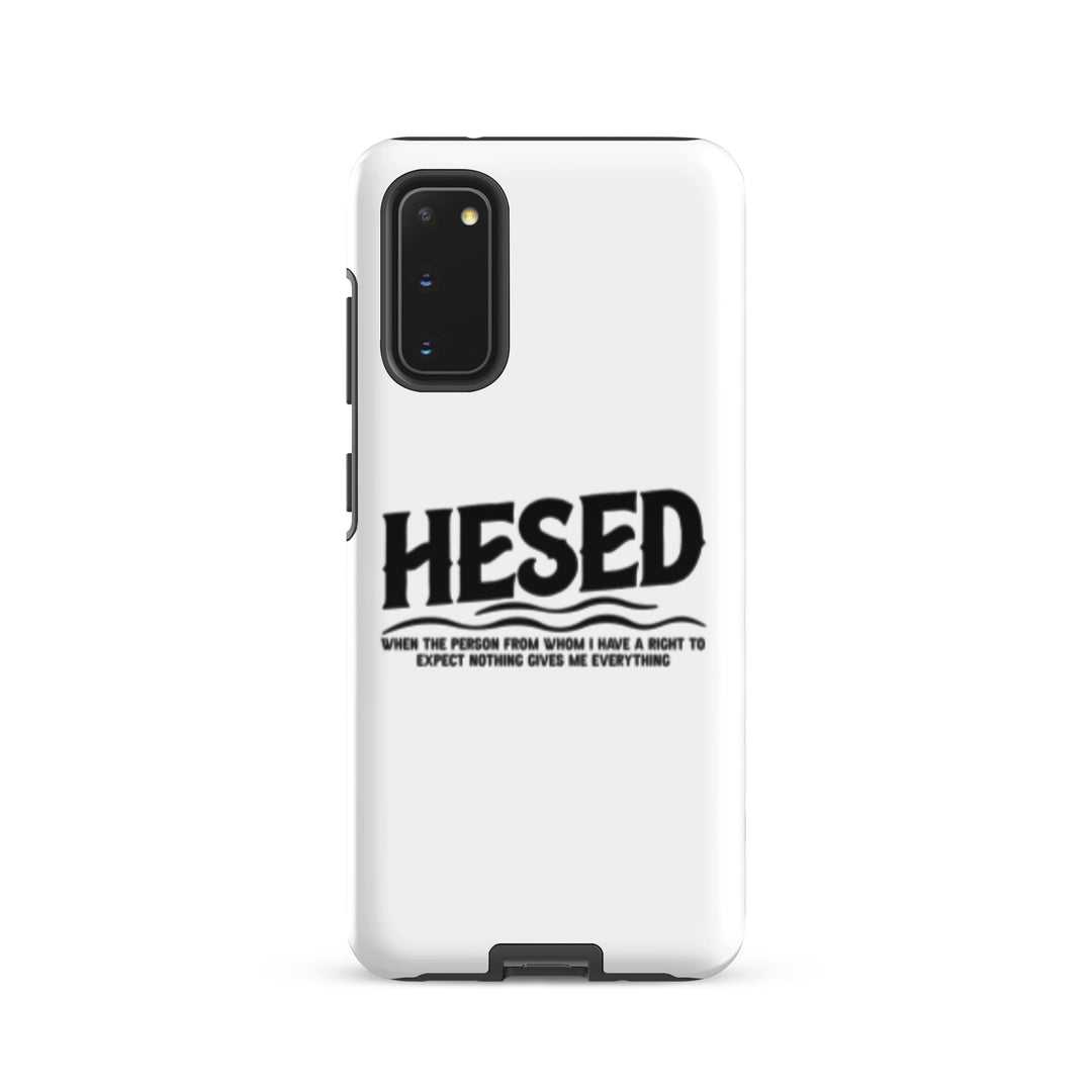 Christian Phone Case Hesed Everything White for Samsung® Samsung® Phone Cases Glossy Samsung Galaxy S20 