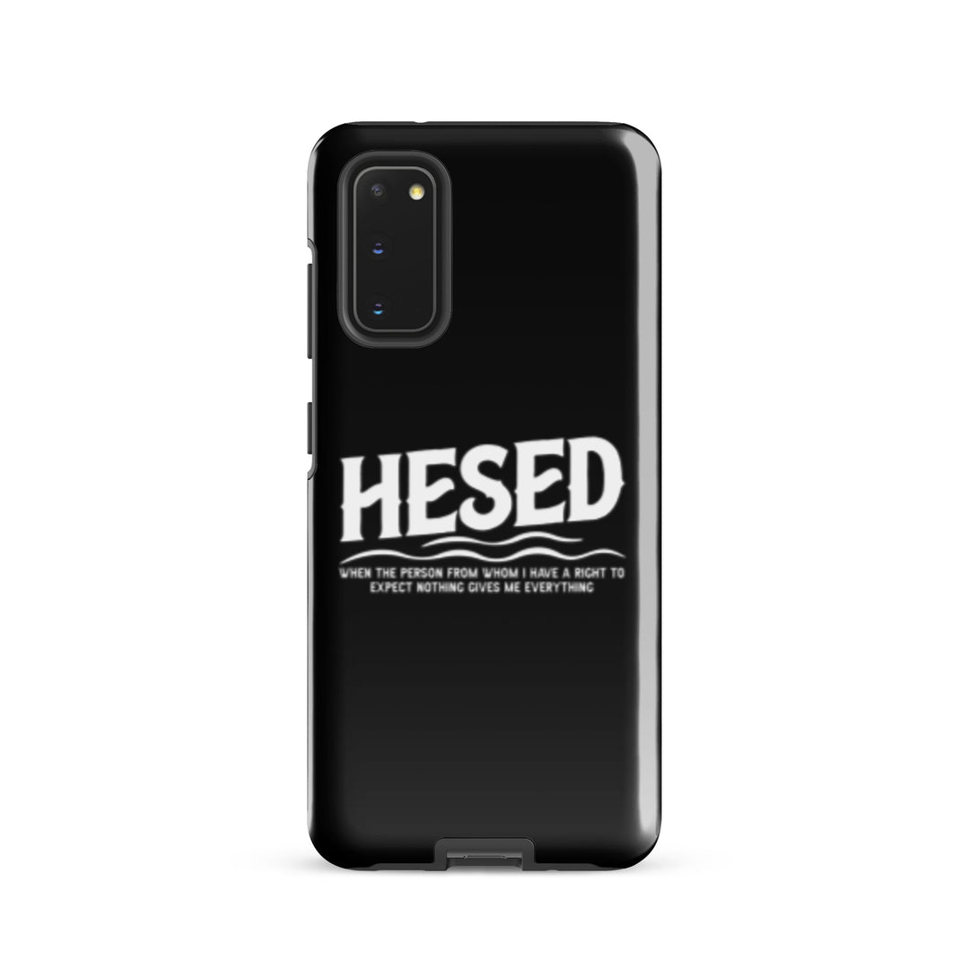 Christian Phone Case Hesed Everything Black  for Samsung® Samsung® Phone Cases Glossy Samsung Galaxy S20 