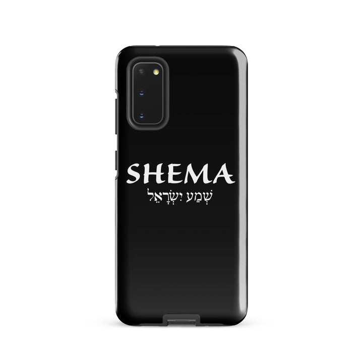 Christian Phone Case Shema Hebrew Black for Samsung® Samsung® Phone Cases Glossy Samsung Galaxy S20 