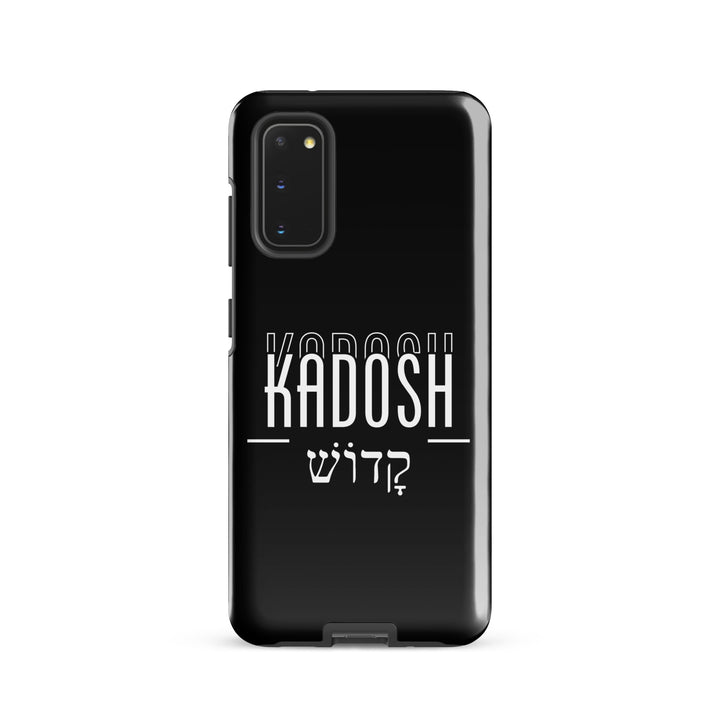 Christian Phone Case Kadosh Hebrew Black for Samsung® Samsung® Phone Cases Glossy Samsung Galaxy S20 