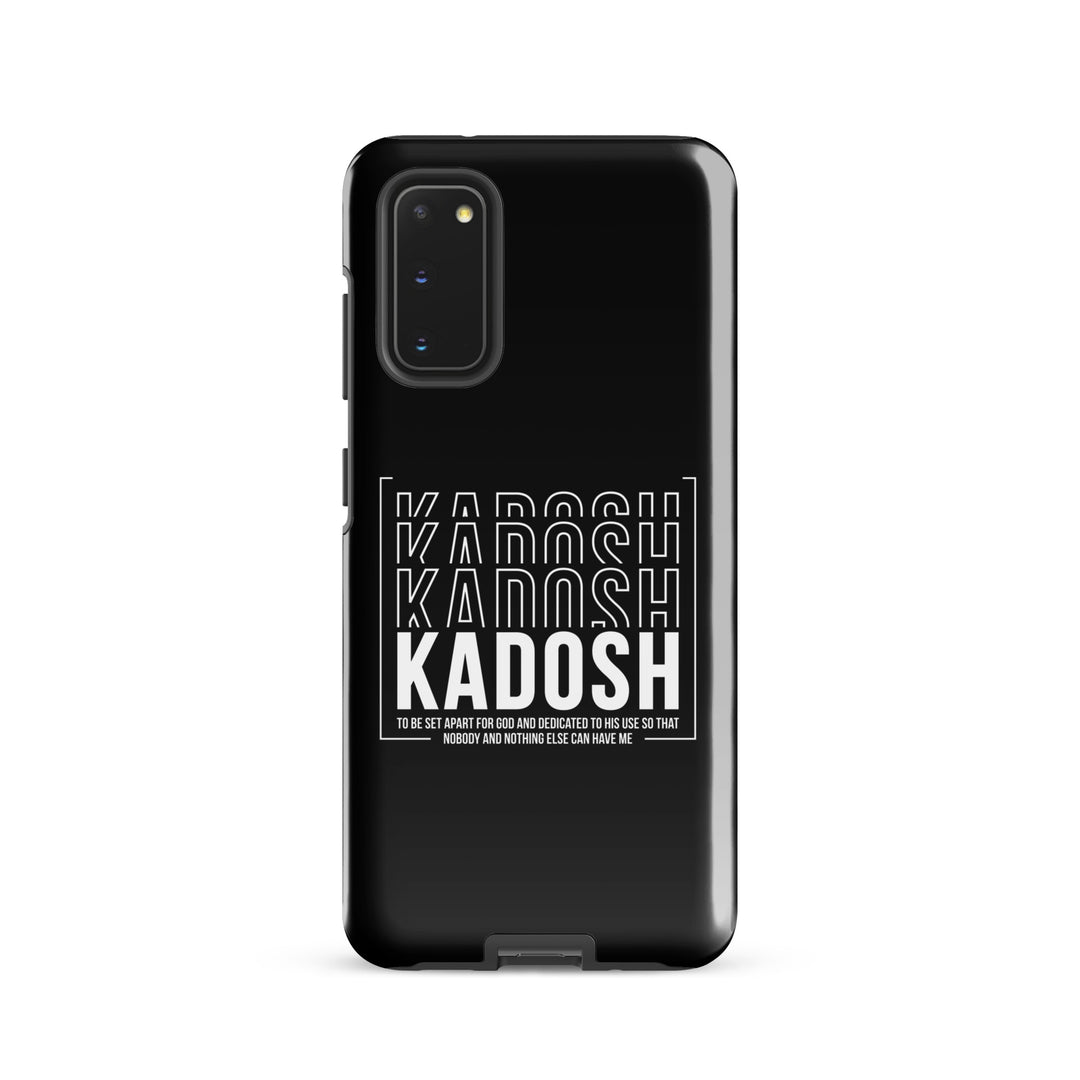 Christian Phone Case Kadosh Dedicated To His Use Black for Samsung® Samsung® Phone Cases Glossy Samsung Galaxy S20 