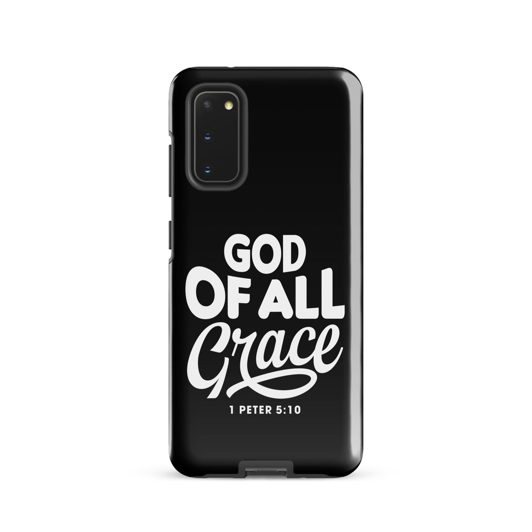 Christian Phone Case God of All Grace Black for Samsung® Samsung® Phone Cases Glossy Samsung Galaxy S20 