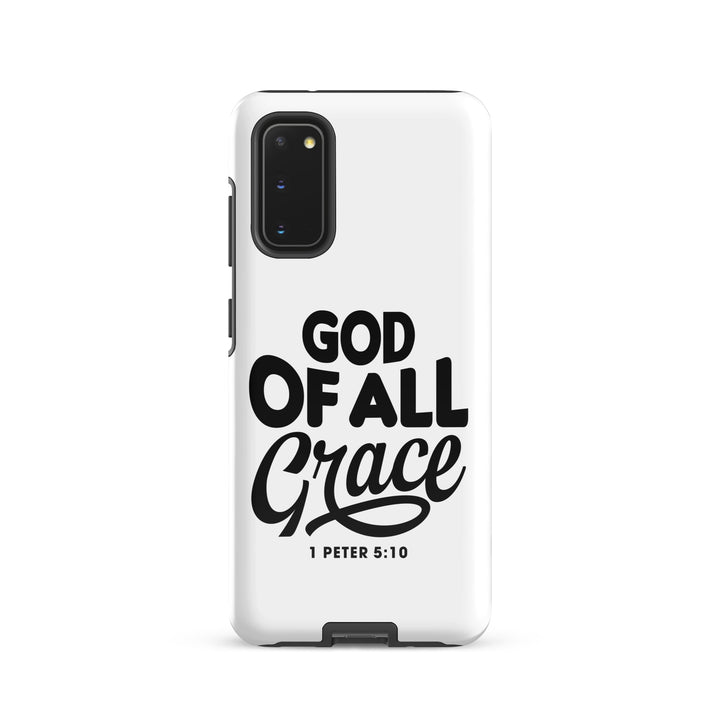 Christian Phone Case God of All Grace White for Samsung® Samsung® Phone Cases Glossy Samsung Galaxy S20 